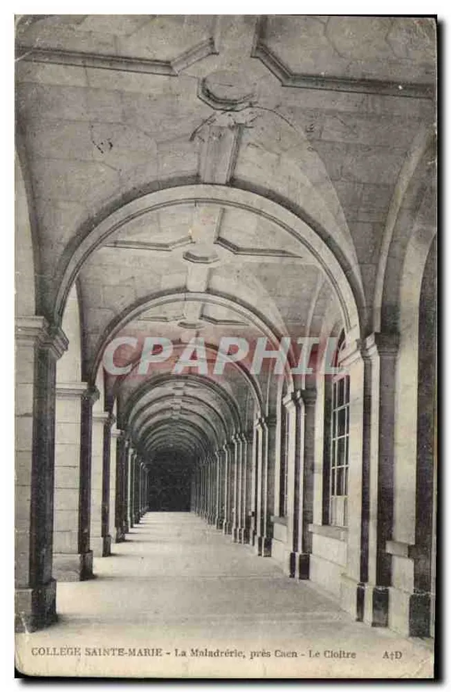 COLLEGE SAINTE-MARIE - La Maladrerie, près Caen - Le Cloître - Vorderseite