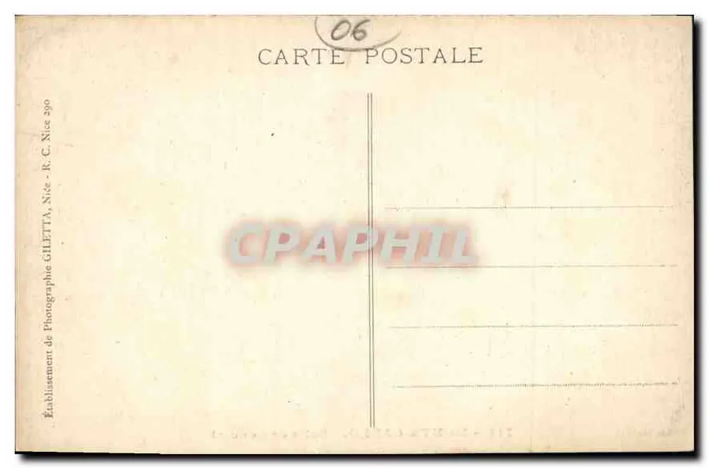 Monte-Carlo - Konzertsaal — Édition Gilletta, Nr. 713 - Rückseite