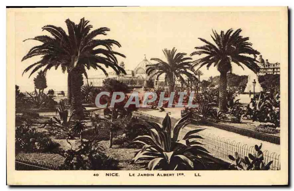 Nice - O Jardim Albert Ier — LL, n°40 - Frente