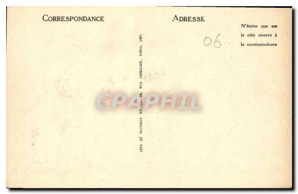 Nice - O Jardim Albert Ier — LL, n°40 - Verso