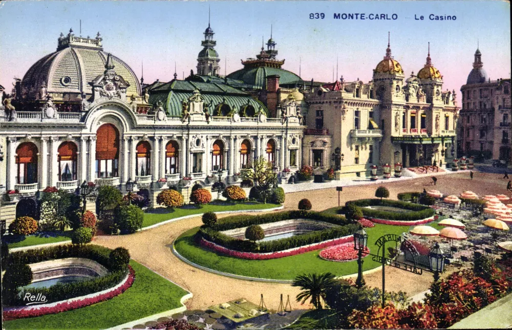 Monte-Carlo — O Casino — Rella, n° 839 - Frente