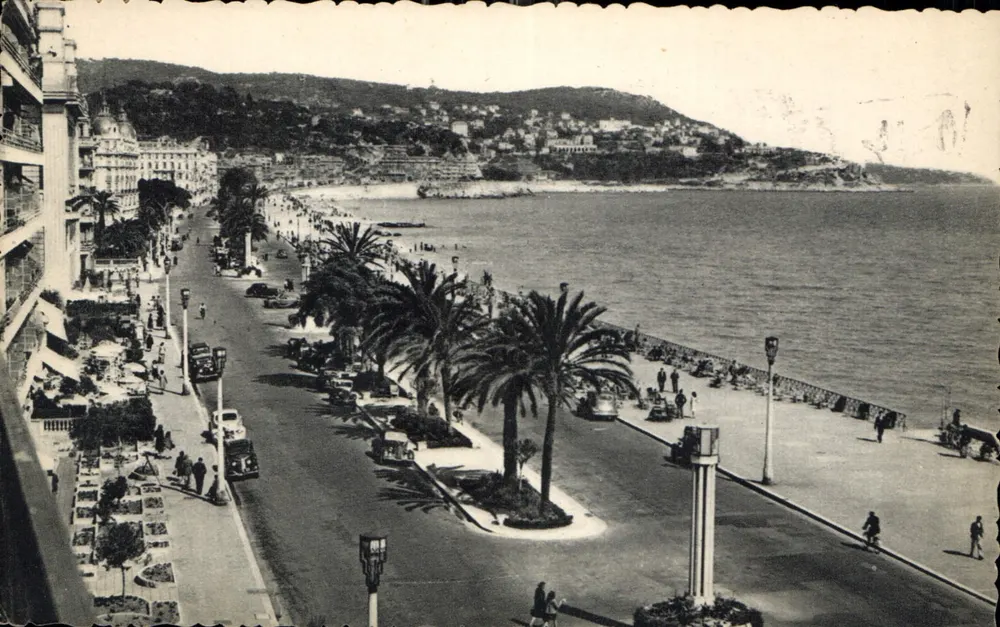 Nice - Mont Boron. Die Promenade des Anglais — L. Gilletta et Cie, n°44 - Vorderseite