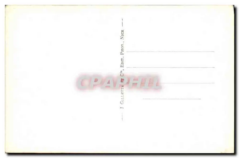 모나코 — 모나코 공국의 전경 — Gillsta Phot. Nick, n°702 - 뒷면