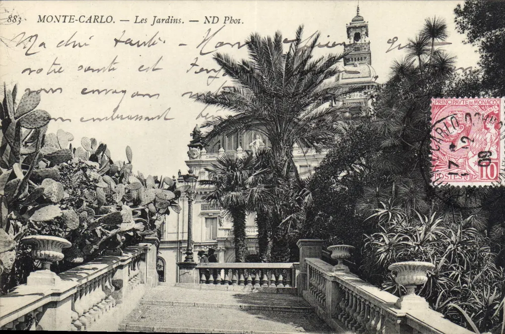 Monte-Carlo — Os Jardins — ND Phor. - Frente