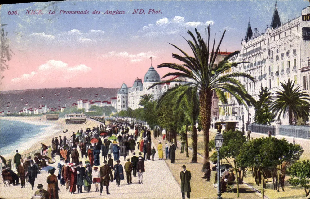 NICE. La Promenade des Anglais — ND. Fot. — N°626 - Voorkant