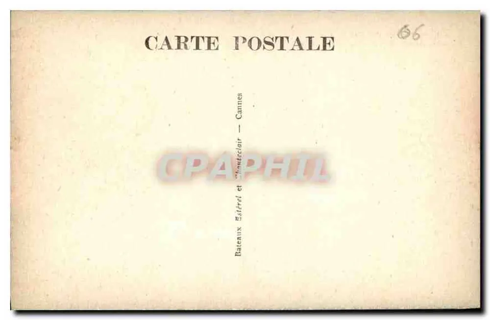 Service der Îles de Lérins — Bateaux Estérel und Chanteclair — Cannes - Rückseite