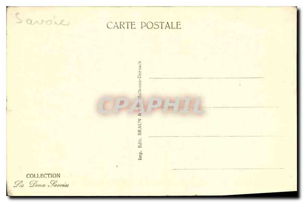 De Albertville a Flumet — Vale do Arly — 11990 - Verso