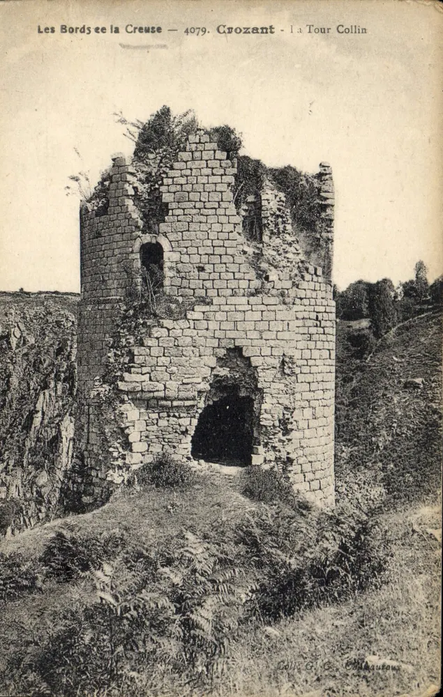 Die Ufer der Creuse — 4079. Crozant — La Tour Collin - Vorderseite