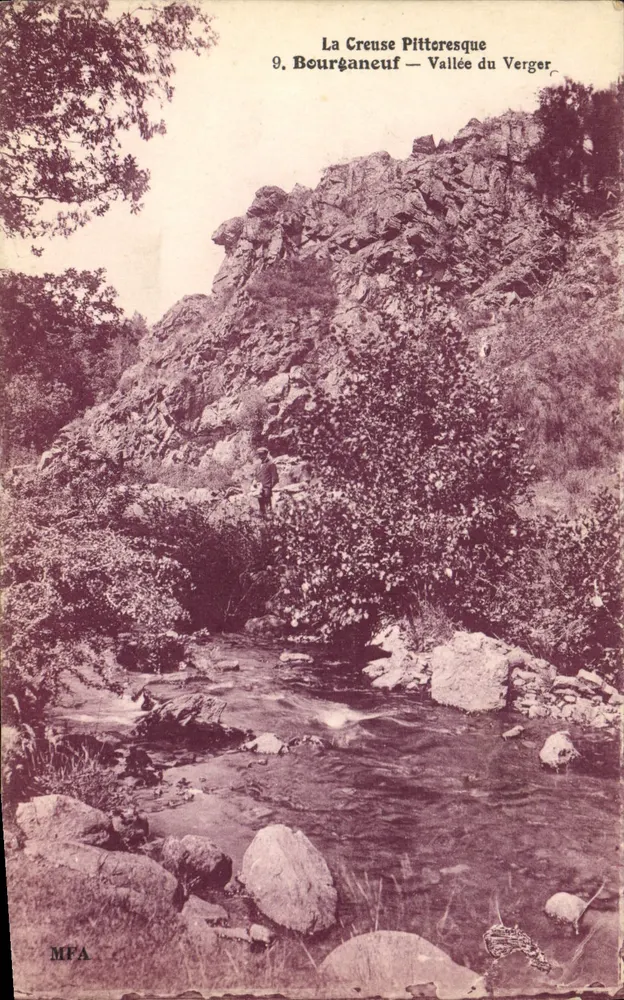 La Creuse Pitteresque — Vallée du Verger — MFA - Recto