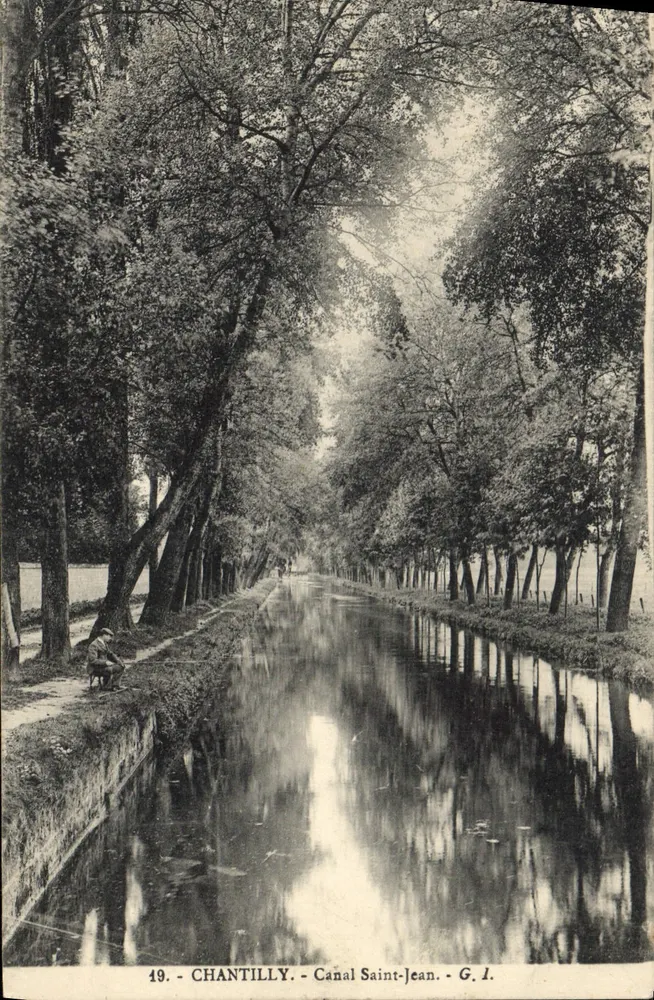 Chantilly - Canal Saint-Jean — G. I. n°49 - Frente
