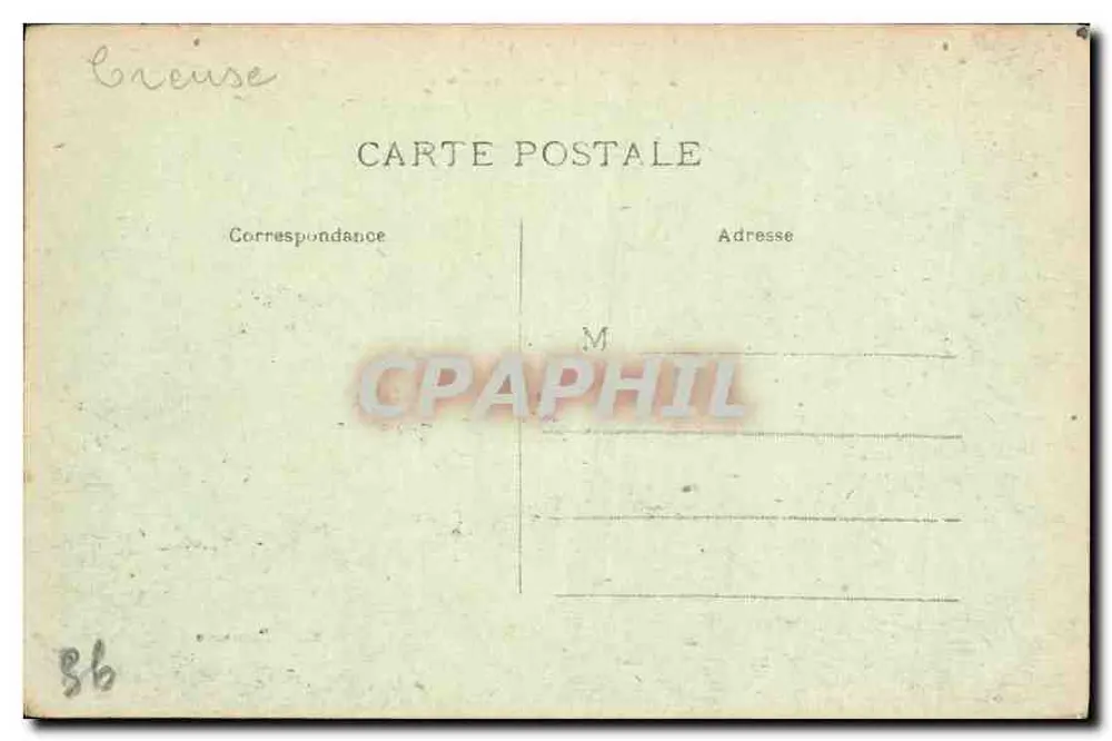 Croizant — La Cedelle — editor não identificado, número de série 16 - Verso