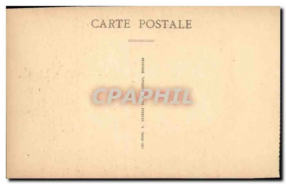Le Moutier-d'Ahun (Creuse) — Innenraum der Kirche — Linker Panel (17. Jahrhundert) — Verlag: Poiré - Rückseite