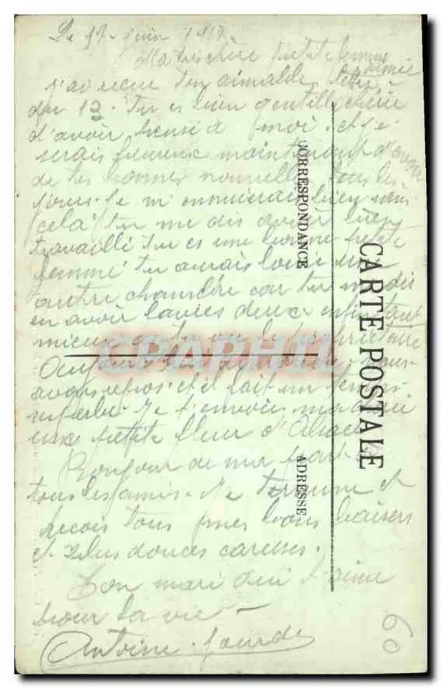 Compiègne — O Castelo — Fachada sobre o Parque — LL. - Verso