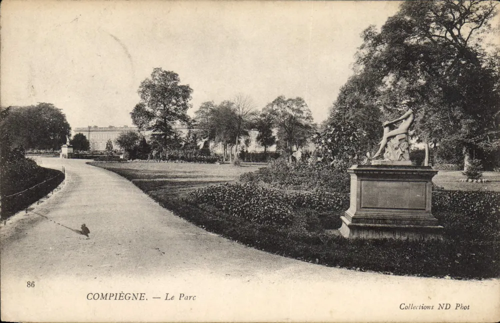 Compiègne — O Parque — Collections ND Phot, n°86 - Frente