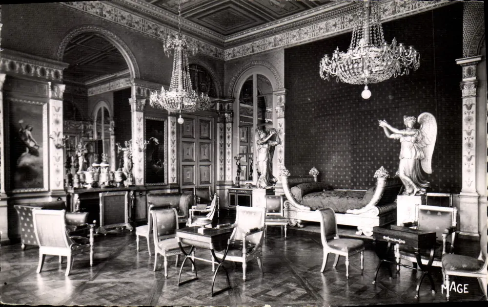 Schloss Compiègne — Schlafzimmer der Kaiserin Marie-Louise — Edition FUPOT, Compiègne - Vorderseite