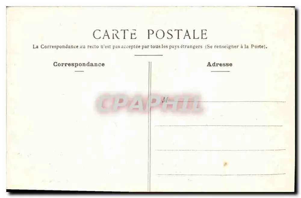 Castelo de Compiègne — Avenida dos Montes Bonitos — Decelle, Compiègne - Verso