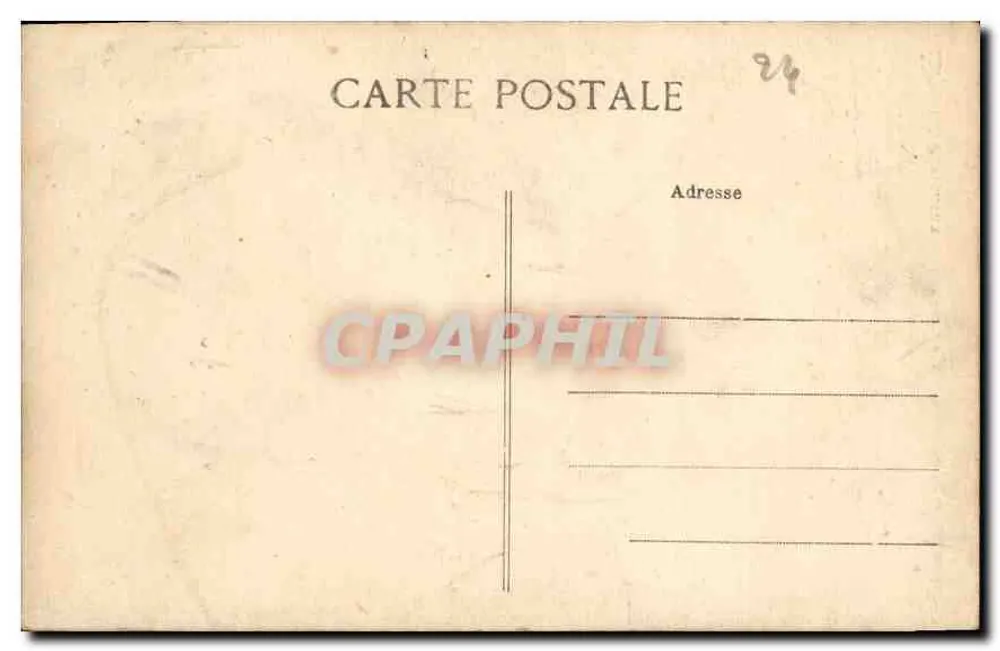 Périgueux — Escada Renascentista (Rue de la Sageasse) — n°123 - Verso