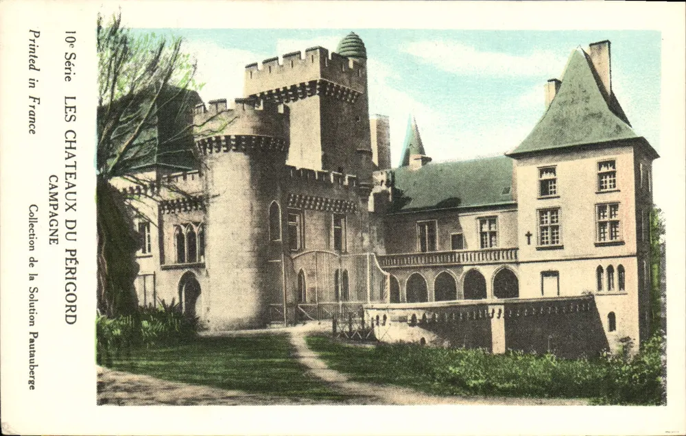Castelo de Campo — Os Castelos do Périgord — Coleção da Solução Pauanberge, 10ª Série - Frente