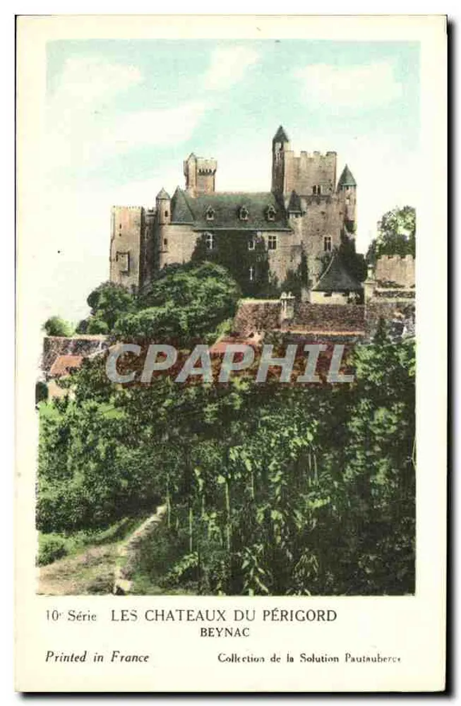 Os Castelos do Périgord — Beynac — Coleção da Solution Pautauberc - Frente