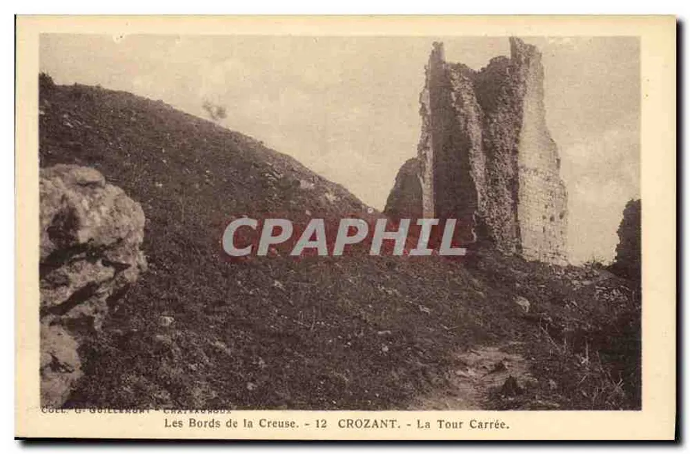 Die Ufer der Creuse — Crozant — Die Quadratur — Coll. G. Guillenort - Chaffaurox - Vorderseite