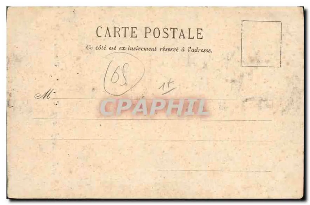 Bagnères-de-Bigorre (Arredores) — Cachoeira de Gripp — F. B. Gühler, Riozache-Dresden, Importado 16.783 - Verso