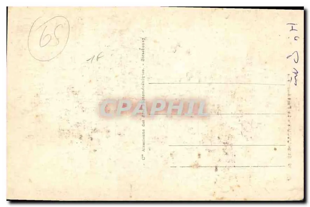 St-Sauveur - O Ponte Napoléon — editor CPAPHIL, n°10 - Verso