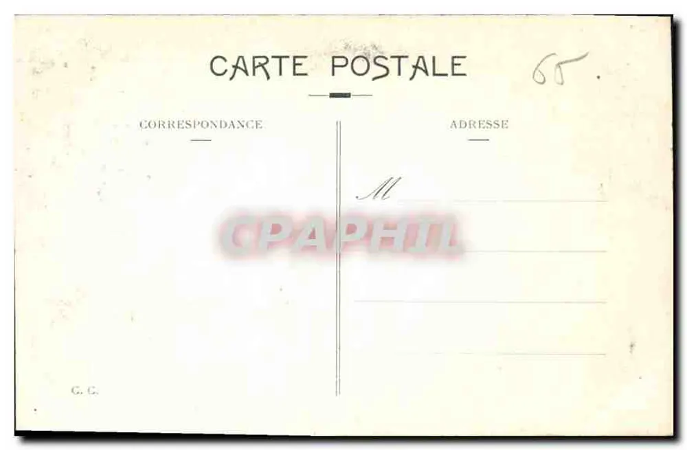 Lourdes — El Gave a valle de la Basílica — Cl. Rayssé - Reverso