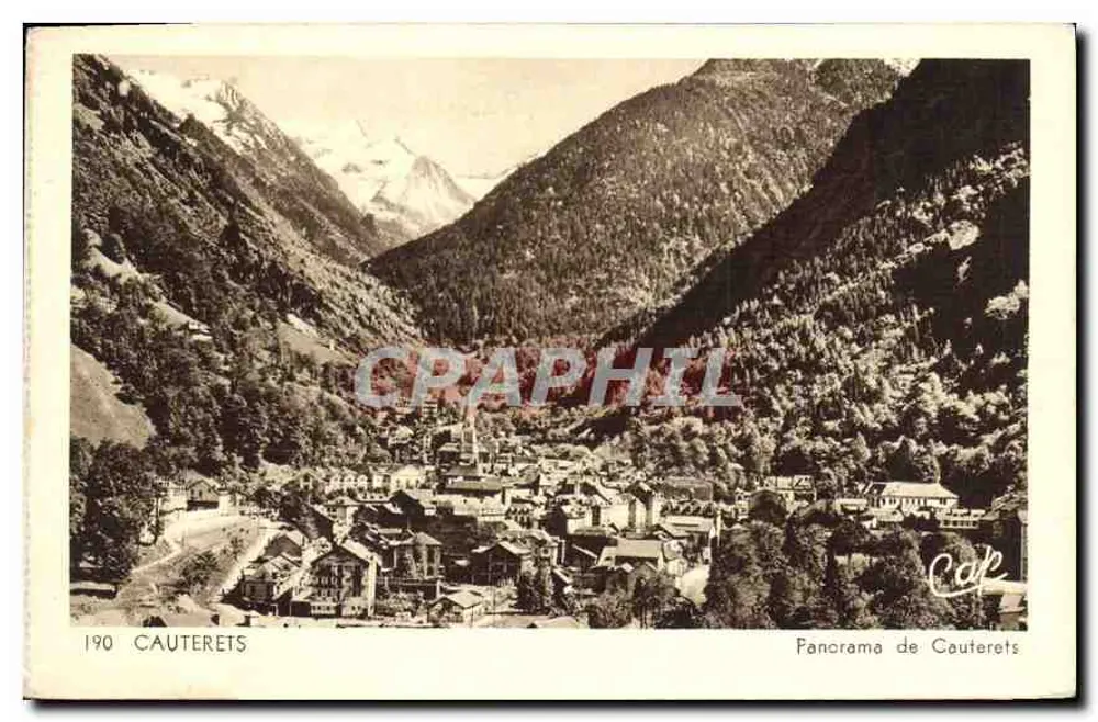 Cauterets — Panorama — CAP, 17, rue des Extremées - Louvines - Frente