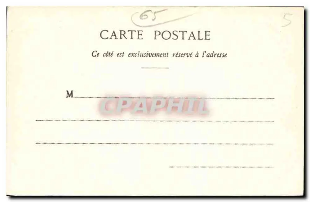 Bagnères-de-Bigorre — O Bédat — Sajous, litografia em Bagnères-de-Bigorre - Verso