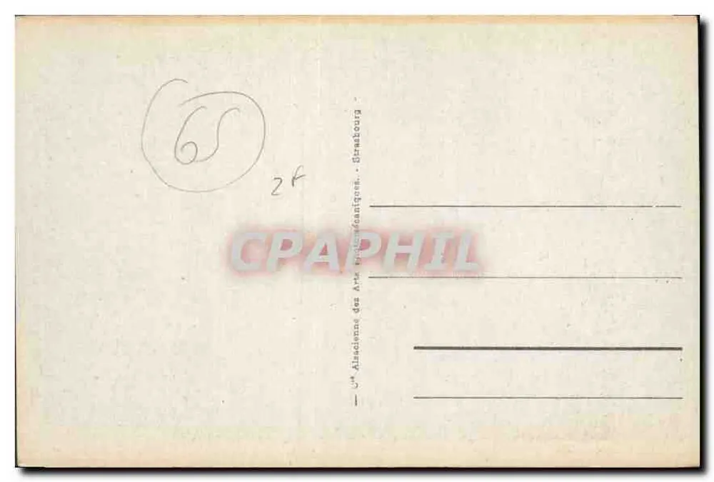 Argelès-Gazost — Der Gave am Pont Tillos — Verlag A.P.C. Nr. 59 - Rückseite