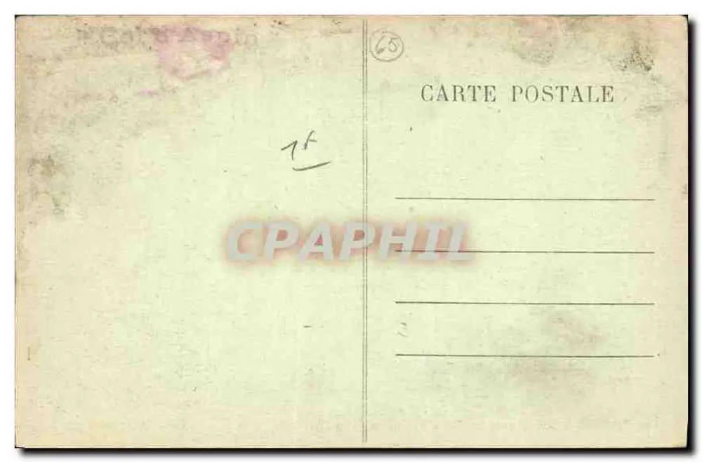 Die Pyrenäen - 538. Route du Col d'Aspin, im Hintergrund Arbizon — Sammlung X. Ratio - Rückseite