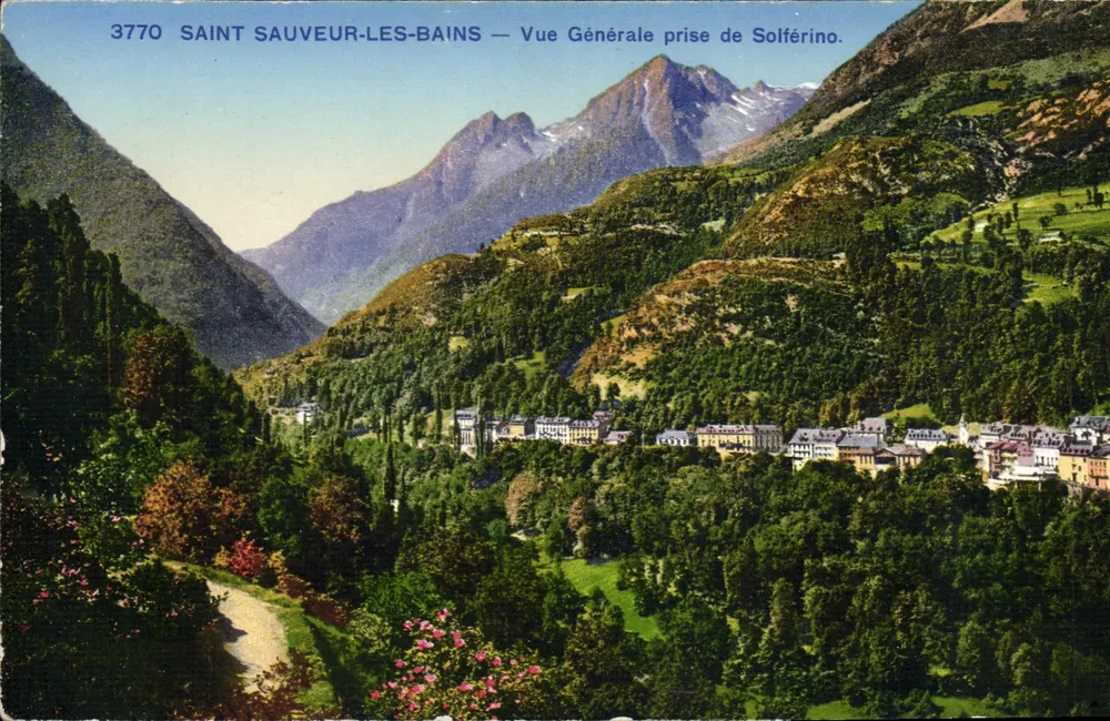 Saint Sauveur-les-Bains — Allgemeiner Blick von Solférino — n° 3770 - Vorderseite
