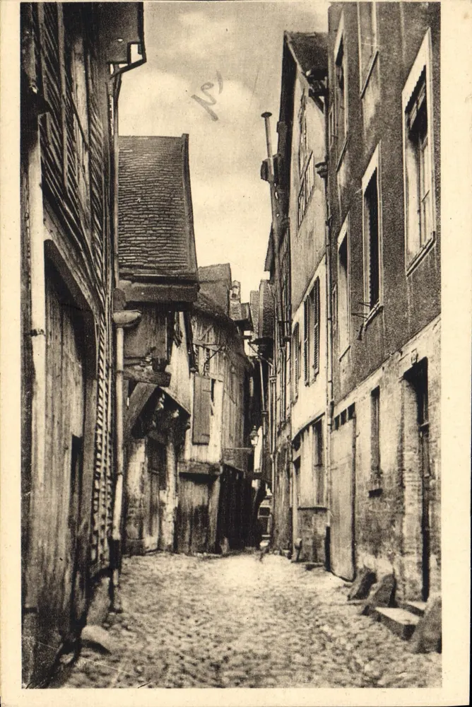TROYES (Aube) — La Rue des Chats — Ch. Granddilier, Verlag - Vorderseite