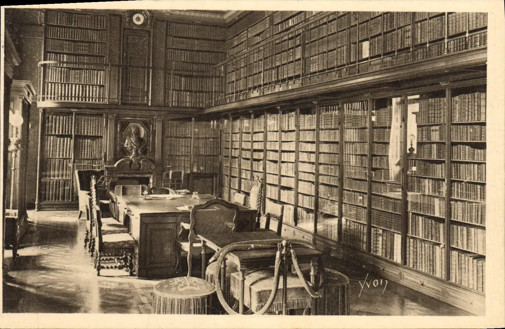 Biblioteca do Castelo de Chantilly — Edição de Arte YVON — n°14 - Frente