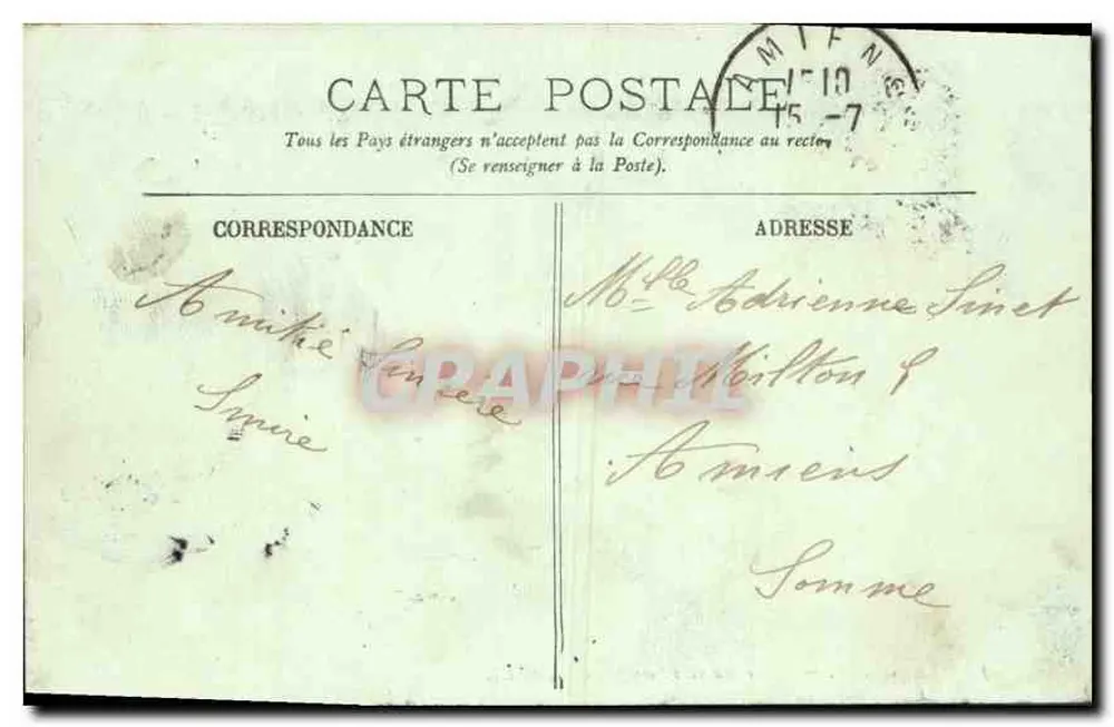Beauvais — Panorama em direção a Saint-Étienne — LL. n°97 - Verso