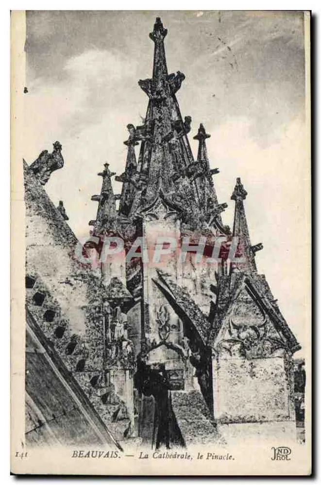 Beauvais — A Catedral, o Pináculo — ND Hol - Frente
