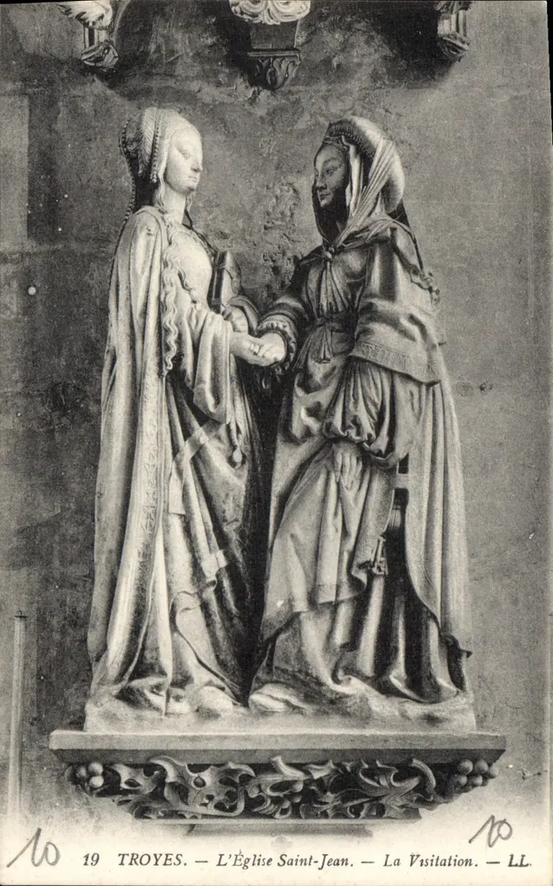 Troyes — Kirche Saint-Jean — Die Verkündigung — LL. — Nr. 19 - Vorderseite