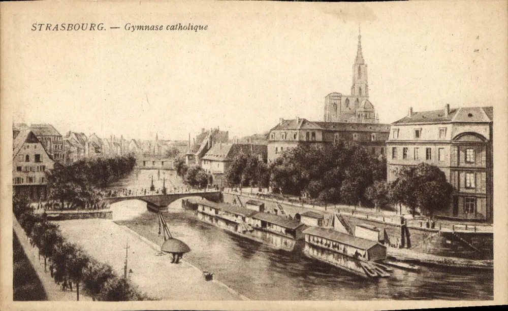 Strasbourg — Ginásio Católico — Maison d'édition d'art, rue de Strasbourg - Frente