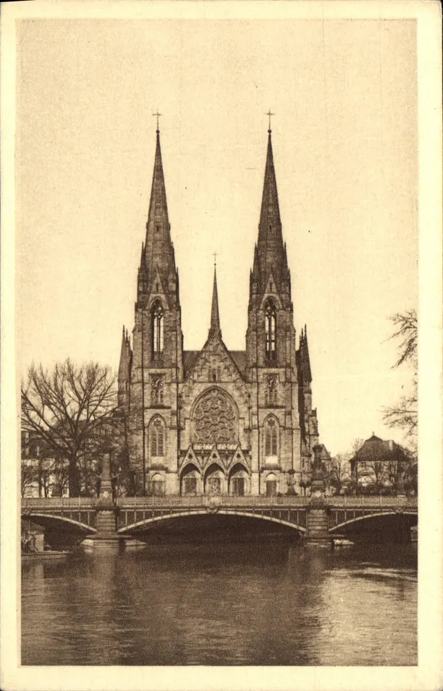 Estrasburgo - Igreja de São Paulo — Editor B.N.C. n°22 - Frente