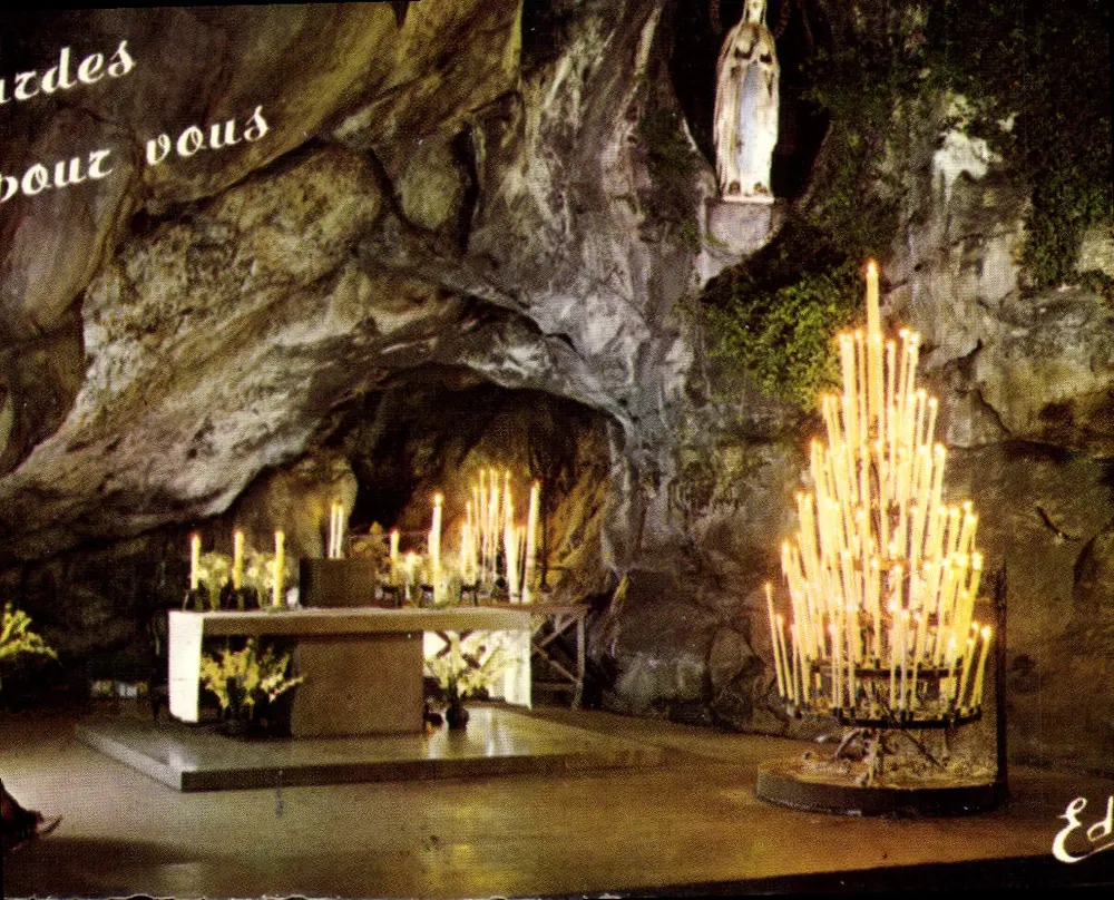 Lourdes — A Gruta Milagrosa — Éditions Peyramale - Frente