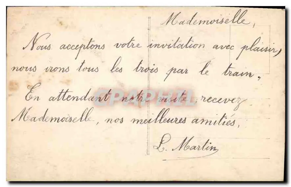 Casal em traje de Natal — Editor E.L.A. n° 1091 - Verso