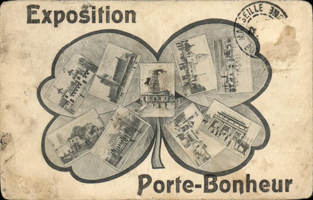 Exposição — Porte-Bonheur — Atelier de Phototypie Gourde Marseille - Frente