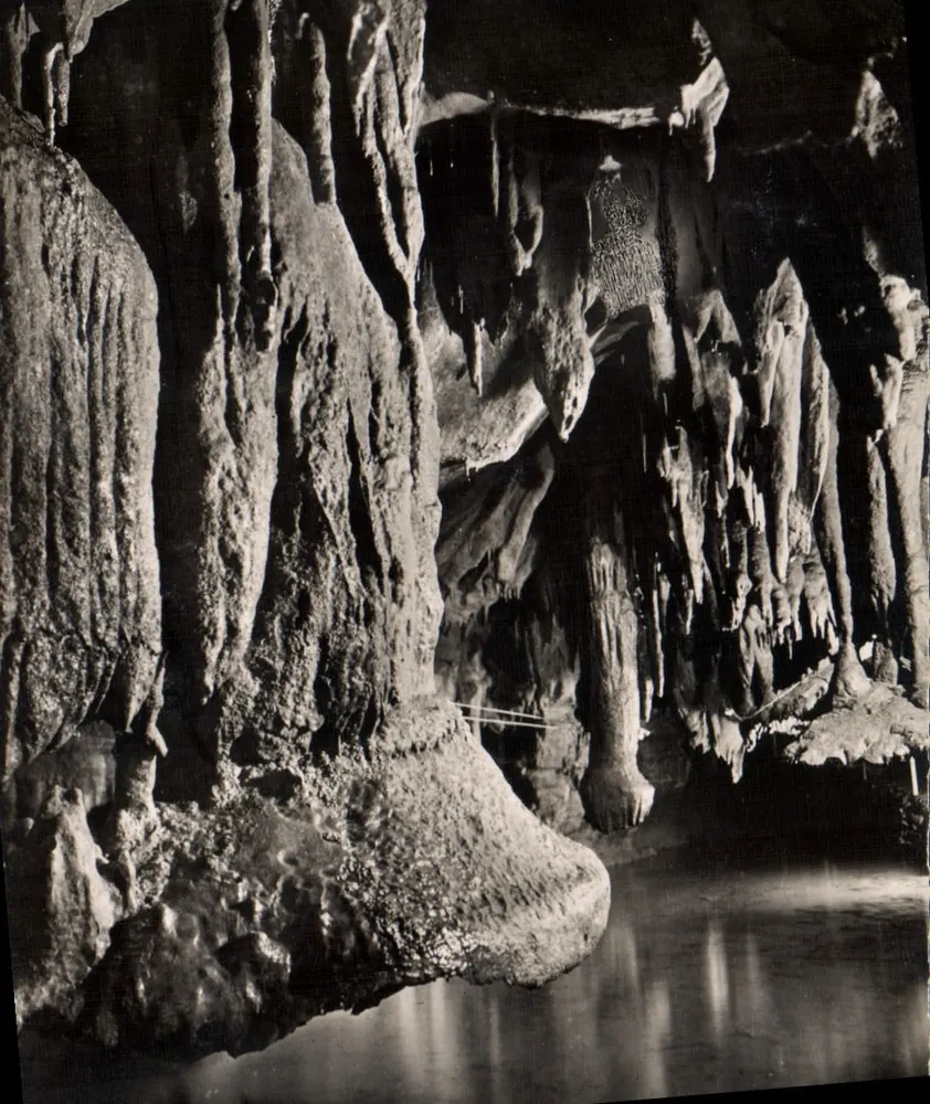 Grutas de Betharram — Champignons renversés — Edição Théogas em Limoges - Frente