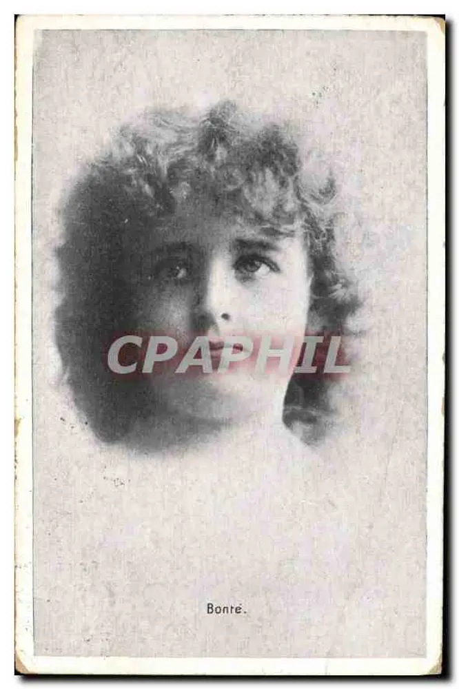 Retrato de mulher — Bonte — editor desconhecido, número de série não visível - Frente