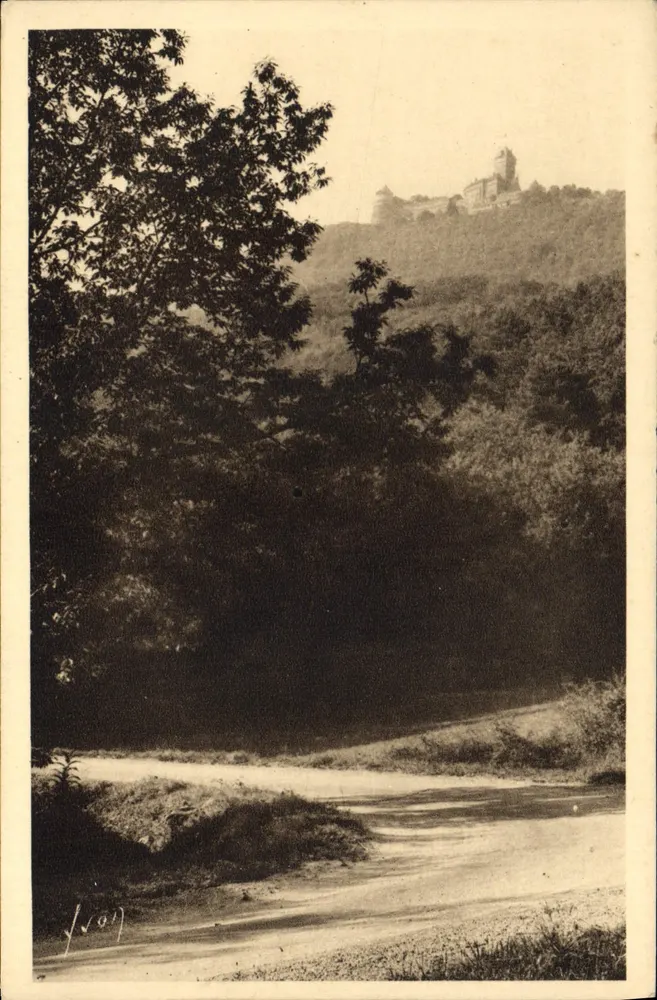 Das Schloss Haut-Kœnigsbourg — Haut-Rhin — Les Éditions d'Art Interludium, Paris - Vorderseite