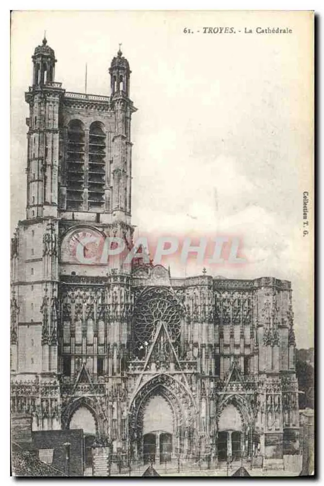 Troyes - A Catedral — Coleção T. G. - Frente