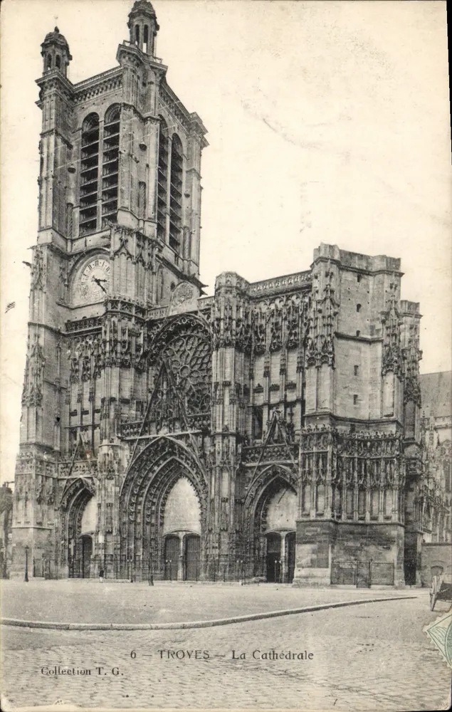 Troyes — Katedra — Kolekcja T.G. nr 6 - Awers