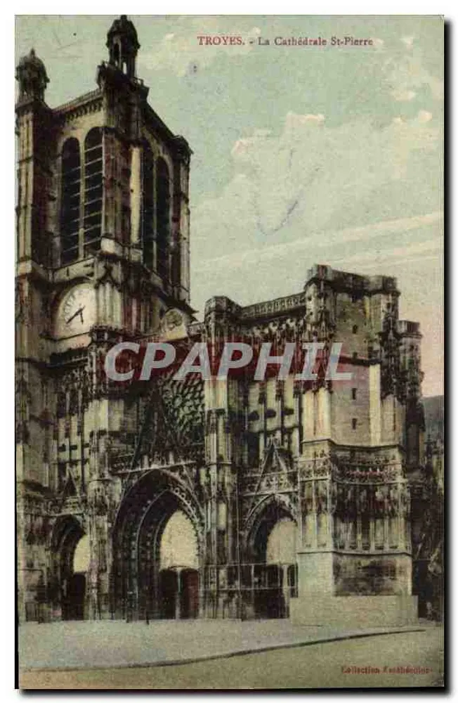 Troyes - A Catedral de São Pedro — Collection Kasthécoune - Frente