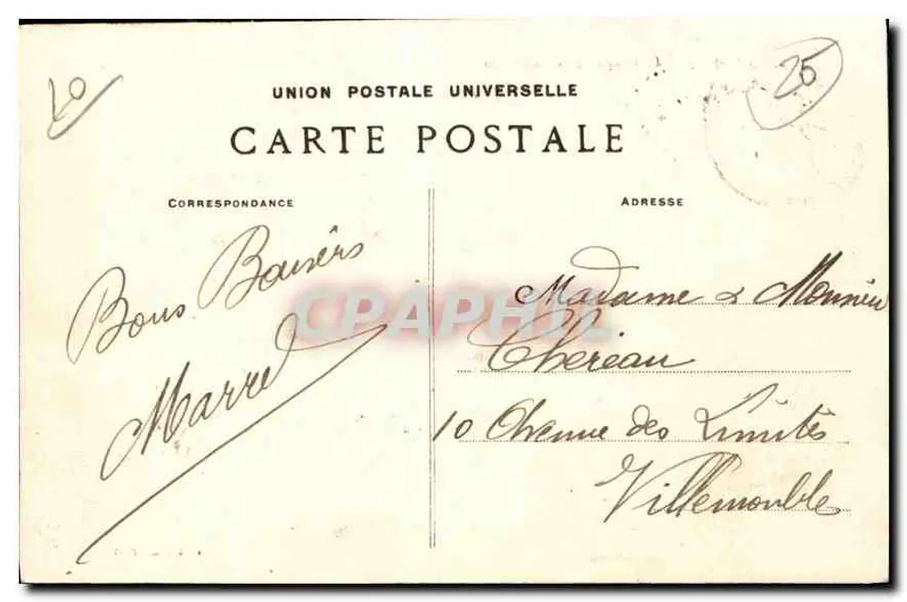 CITROYES — El Presbiterio de la Catedral — Colección T. G. - Reverso