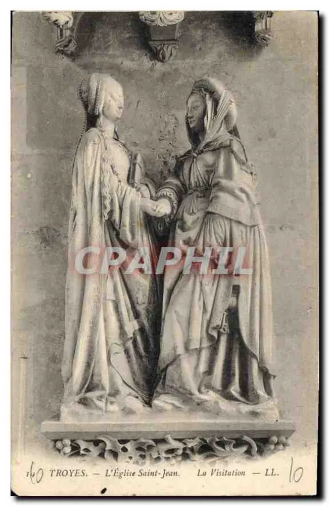 Troyes - Die Kirche Saint-Jean - Die Verkündigung - LL. 160 - Vorderseite
